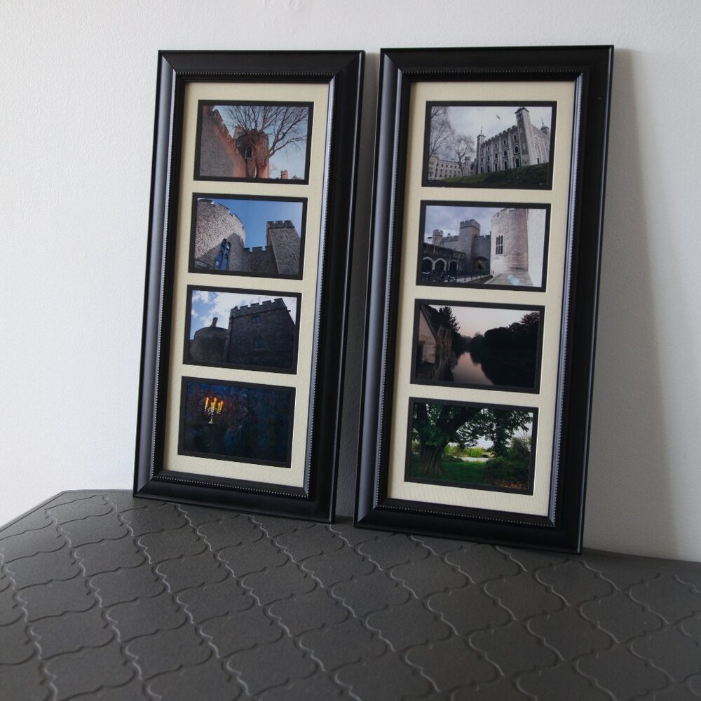 Professionally Framed Original Photographs of England Set